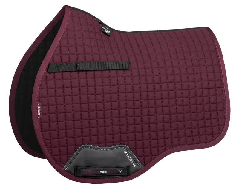 LeMieux Cotton General Purpose Square in Burgundy